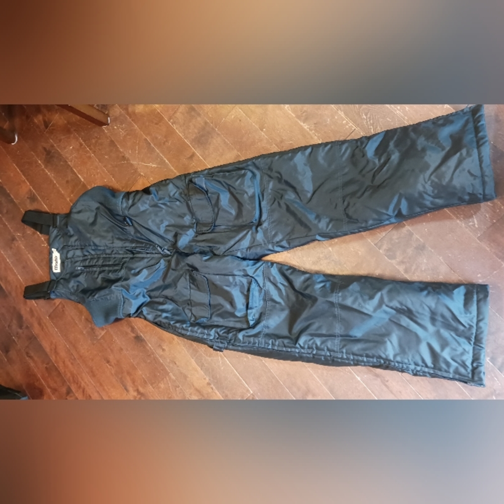 Black Women’s Insulated Bib Snow Pants